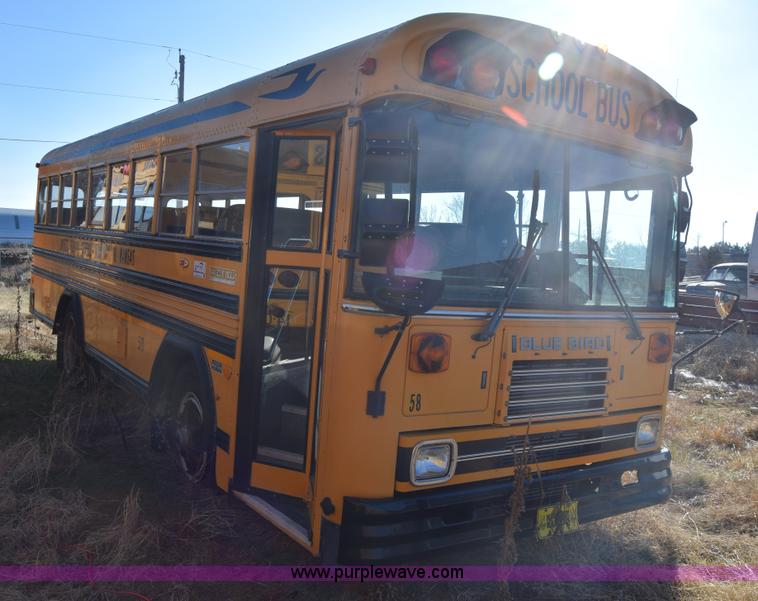 image for item L1119 1993 Blue Bird TC2000 school bus