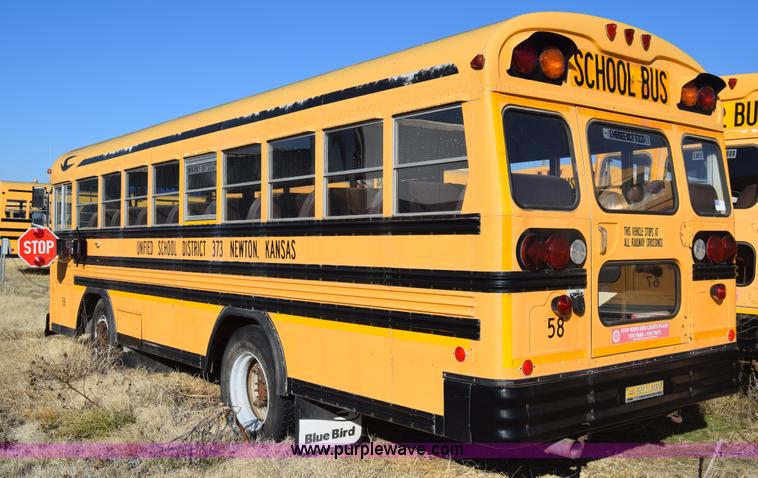 image for item L1119 1993 Blue Bird TC2000 school bus