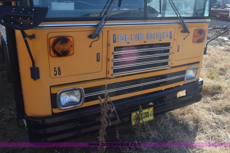 image for item L1119 1993 Blue Bird TC2000 school bus