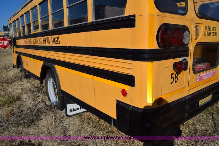 image for item L1119 1993 Blue Bird TC2000 school bus