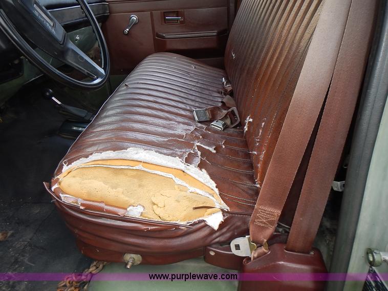 image for item L3626 1986 Chevrolet D30 Military Postal Unit pumper fire truck