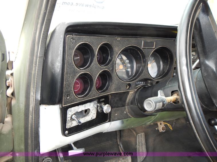 image for item L3626 1986 Chevrolet D30 Military Postal Unit pumper fire truck