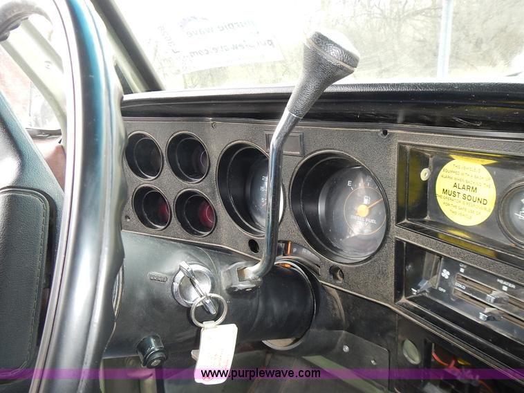 image for item L3626 1986 Chevrolet D30 Military Postal Unit pumper fire truck