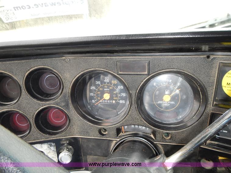 image for item L3626 1986 Chevrolet D30 Military Postal Unit pumper fire truck