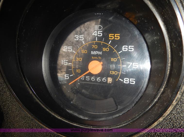 image for item L3626 1986 Chevrolet D30 Military Postal Unit pumper fire truck