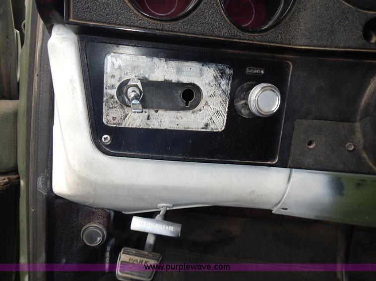 image for item L3626 1986 Chevrolet D30 Military Postal Unit pumper fire truck