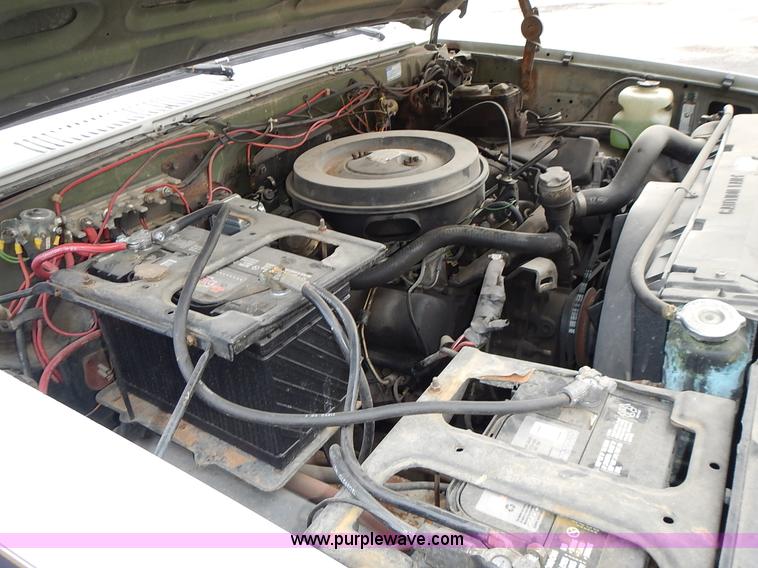 image for item L3626 1986 Chevrolet D30 Military Postal Unit pumper fire truck