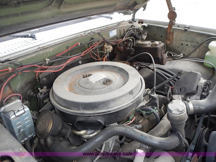 image for item L3626 1986 Chevrolet D30 Military Postal Unit pumper fire truck