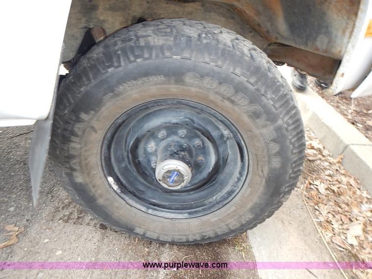 image for item L3626 1986 Chevrolet D30 Military Postal Unit pumper fire truck