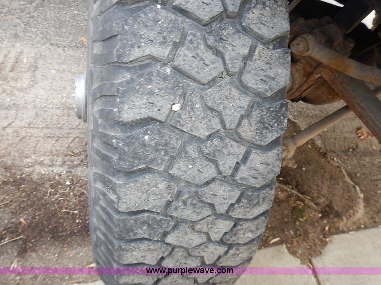 image for item L3626 1986 Chevrolet D30 Military Postal Unit pumper fire truck