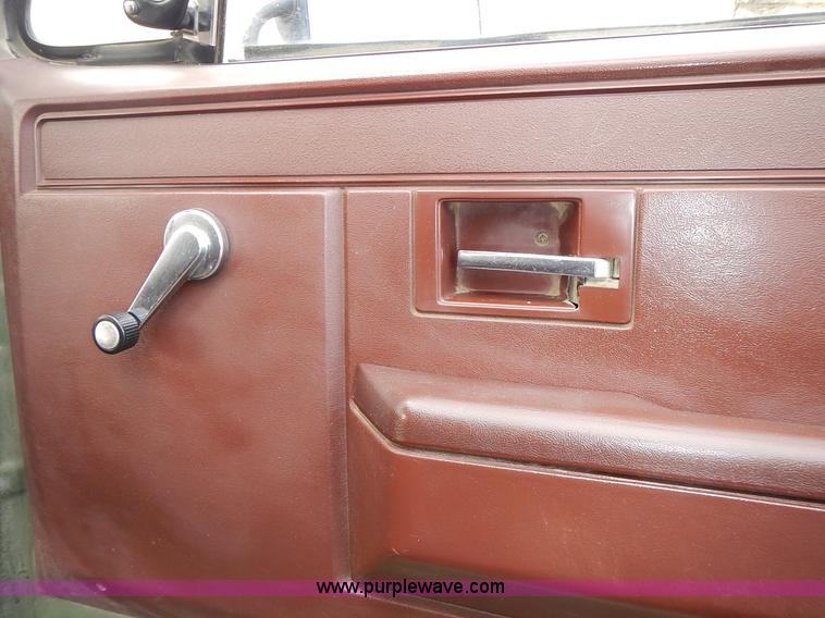 image for item L3626 1986 Chevrolet D30 Military Postal Unit pumper fire truck