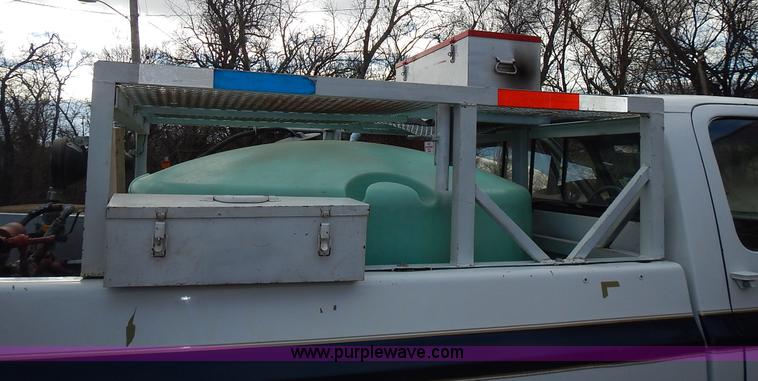 image for item L3626 1986 Chevrolet D30 Military Postal Unit pumper fire truck