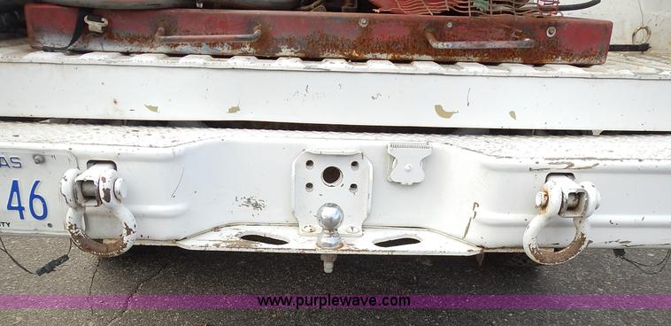 image for item L3626 1986 Chevrolet D30 Military Postal Unit pumper fire truck