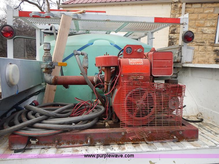 image for item L3626 1986 Chevrolet D30 Military Postal Unit pumper fire truck