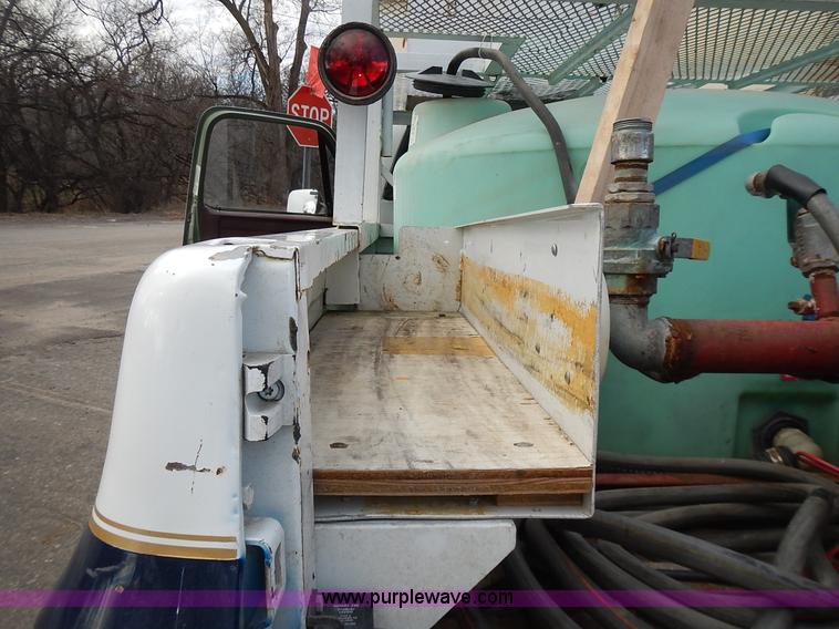 image for item L3626 1986 Chevrolet D30 Military Postal Unit pumper fire truck