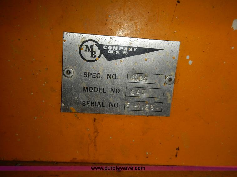 image for item L3631 MB 245 paint striper