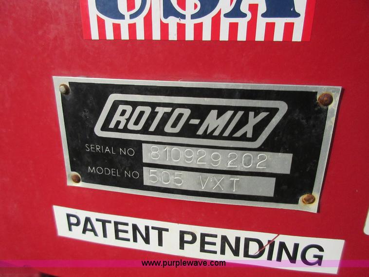 image for item I1752 RotoMix 505VXT vertical mixer