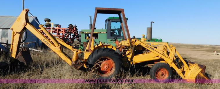 image for item J7409 Case 580 backhoe