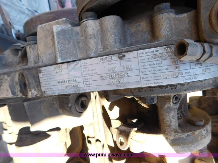 image for item J7412 1979 Cummins 855 big cam engine