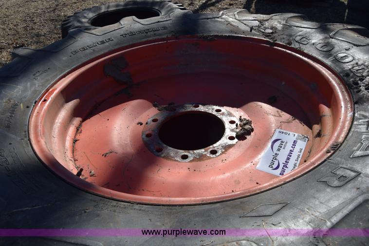 image for item L1046 (2) Goodyear 23.1-34 tires