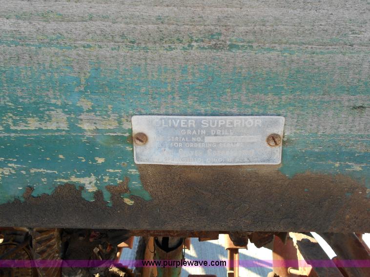 image for item L1136 Oliver grain drill