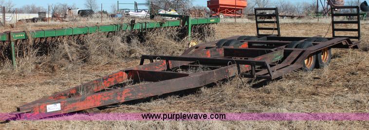 image for item L6771 Shop built combine trailer