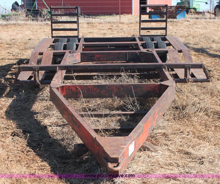 image for item L6771 Shop built combine trailer