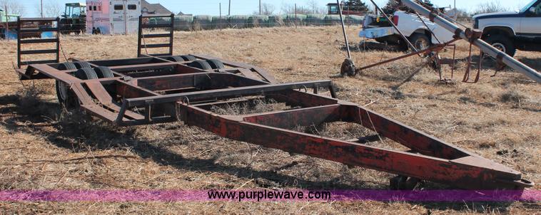 image for item L6771 Shop built combine trailer