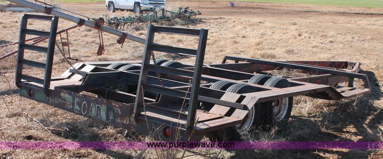 image for item L6771 Shop built combine trailer