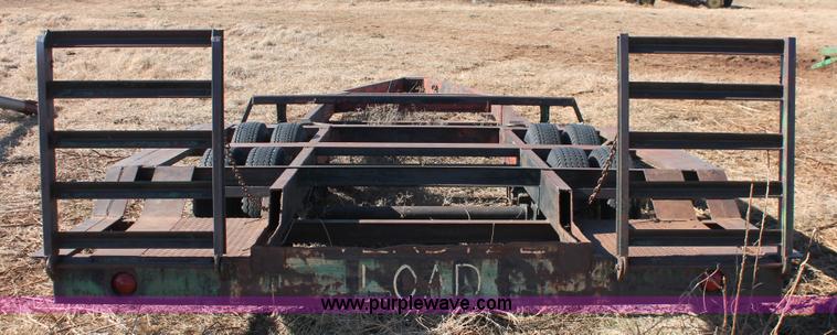 image for item L6771 Shop built combine trailer