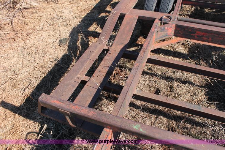 image for item L6771 Shop built combine trailer