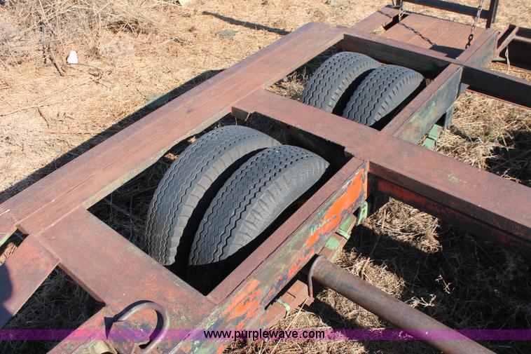 image for item L6771 Shop built combine trailer
