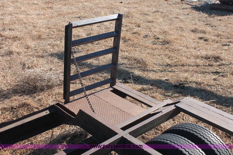 image for item L6771 Shop built combine trailer