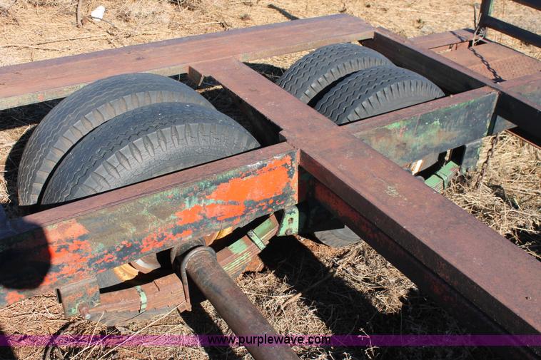 image for item L6771 Shop built combine trailer