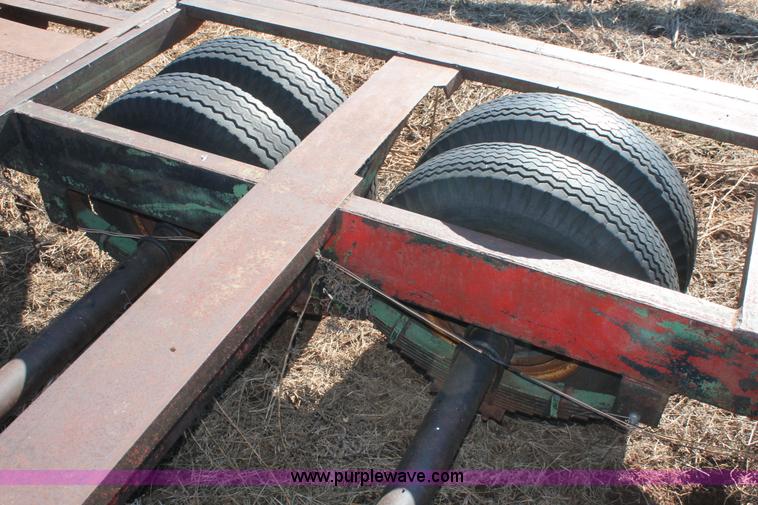 image for item L6771 Shop built combine trailer