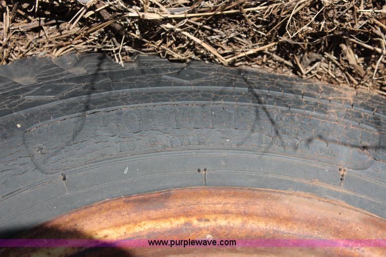 image for item L6771 Shop built combine trailer