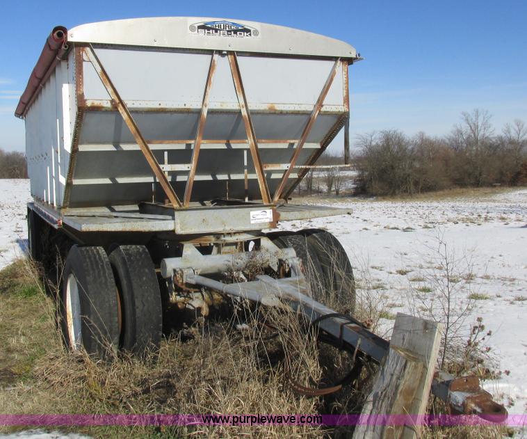 image for item L7003 1973 Doonan single hopper grain trailer