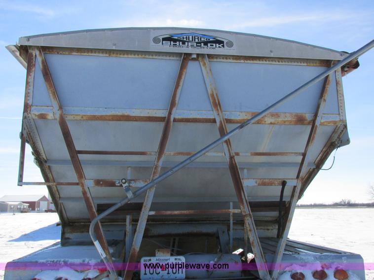 image for item L7003 1973 Doonan single hopper grain trailer