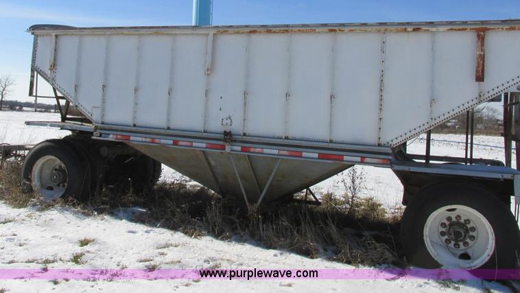 image for item L7003 1973 Doonan single hopper grain trailer