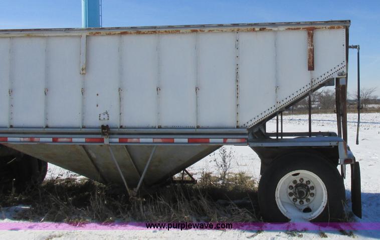 image for item L7003 1973 Doonan single hopper grain trailer