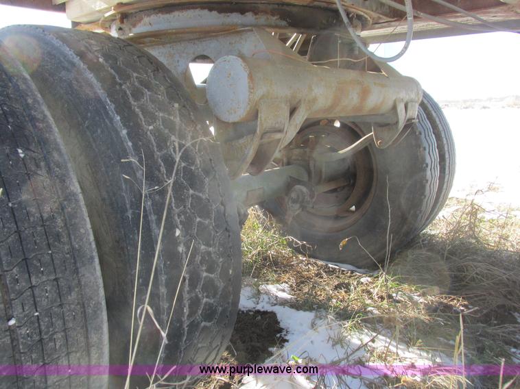 image for item L7003 1973 Doonan single hopper grain trailer