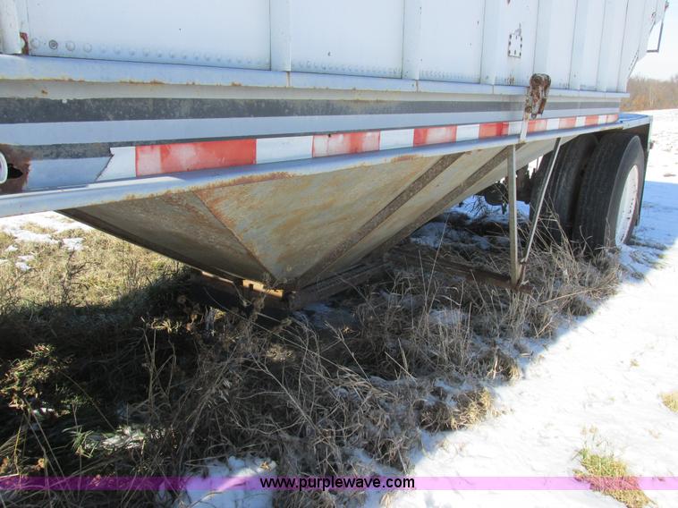 image for item L7003 1973 Doonan single hopper grain trailer