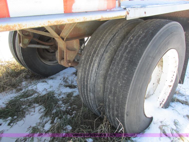 image for item L7003 1973 Doonan single hopper grain trailer
