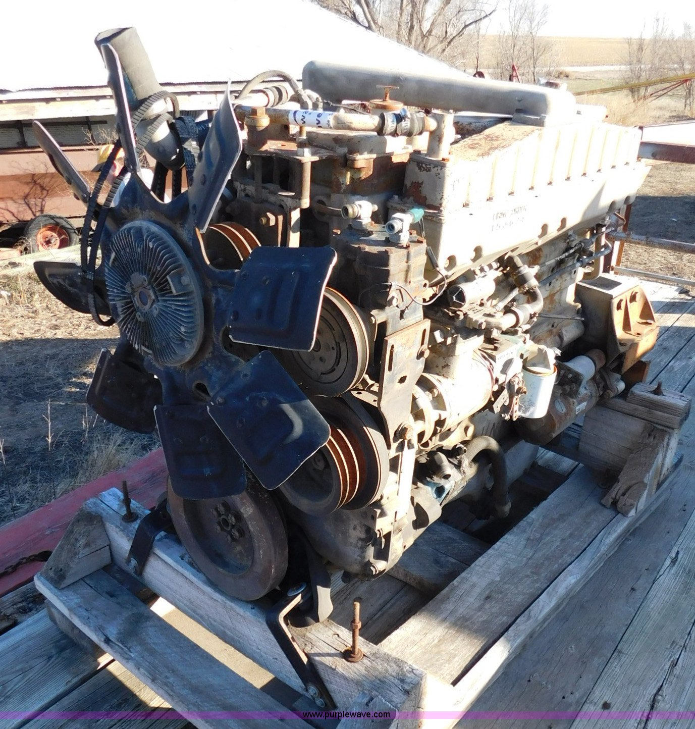 1979 Cummins 855 big cam engine in Kensington, KS Item J7412 sold