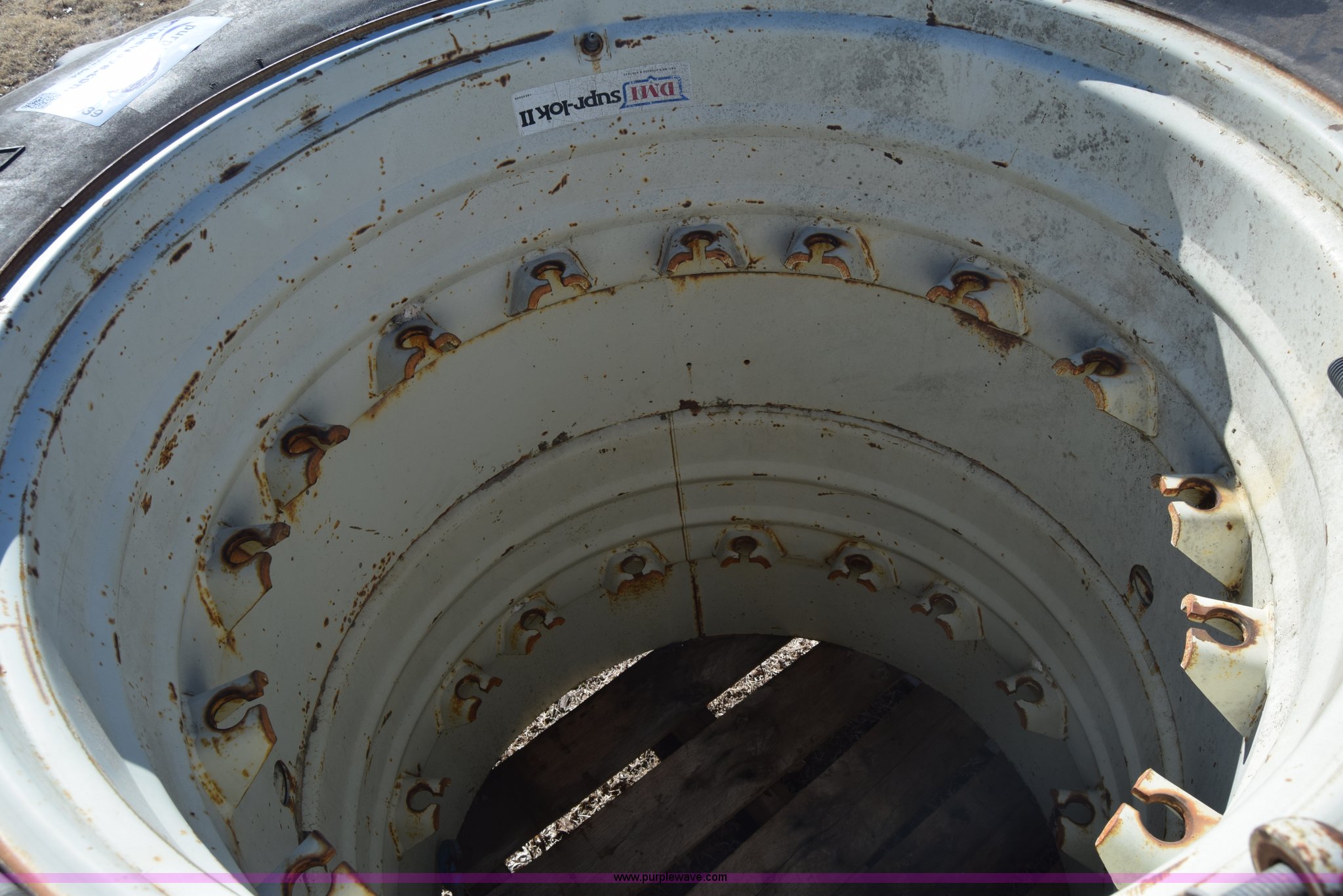 Goodyear 18.438 dual tractor tires in Mt. Hope, KS Item L1039 sold Purple Wave