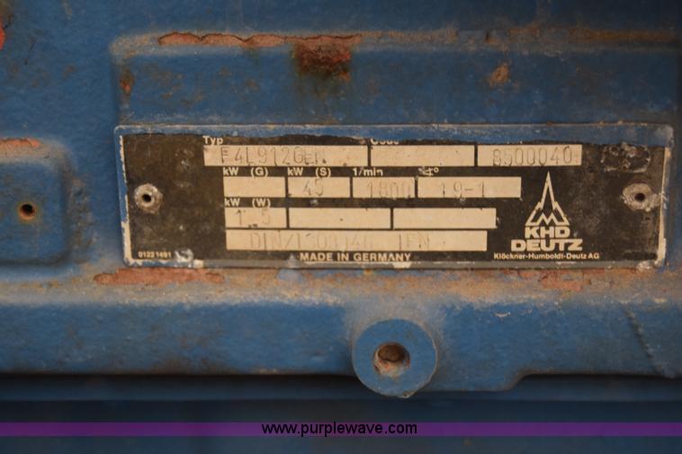 image for item BO9550 Stadco CD30521 generator