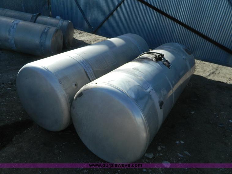 image for item BT9779 (2) Peterbilt aluminum fuel tanks