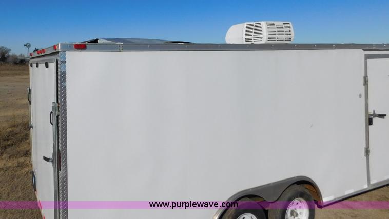 image for item J6827 2013 Freedom 85X20TA2 enclosed cargo trailer