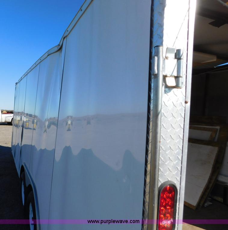 image for item J6827 2013 Freedom 85X20TA2 enclosed cargo trailer
