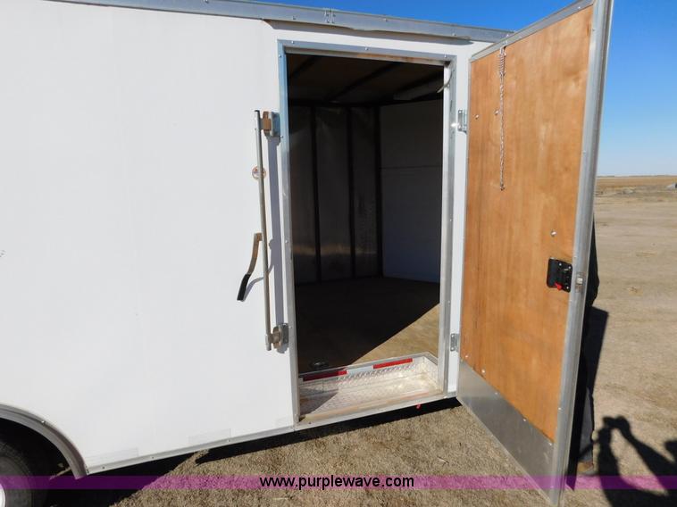 image for item J6827 2013 Freedom 85X20TA2 enclosed cargo trailer